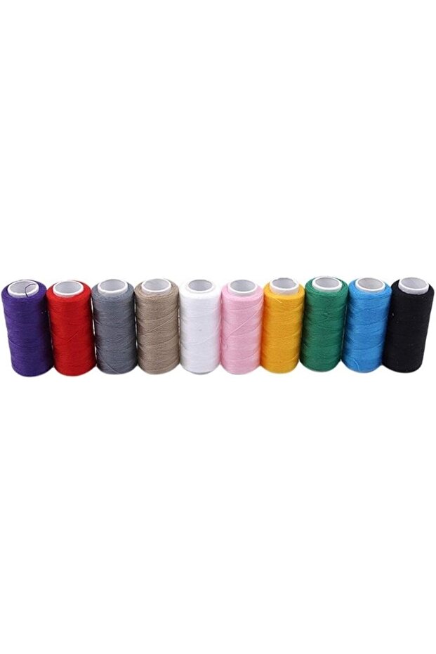 Sewing Thread For Home Machine Embroidery 200 Yards Spool Assorted Color 10pc pack