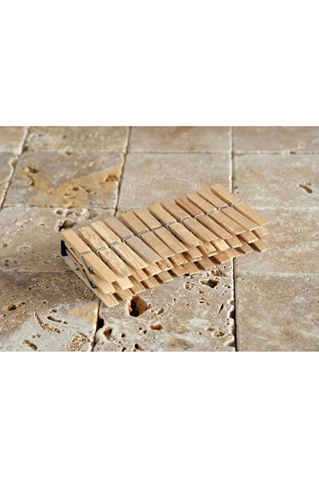 24-Piece Wooden Pegs Wooden Laundry Pegs Bamboo Pegs