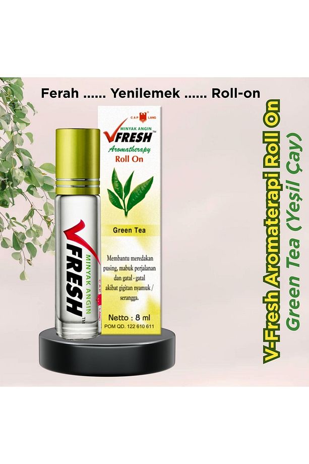Cap Lang Yeşil Çay Aromaterapi Yağı Roll On - 1