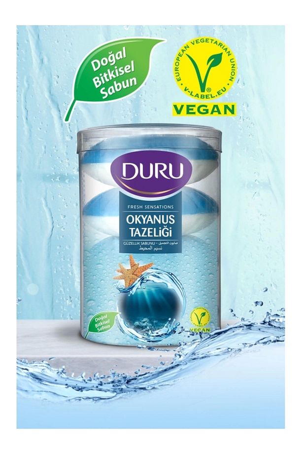 Fresh Sensations Okyanus Tazeliği 16 Adet Güzellik Sabunu 4x400gr - 3