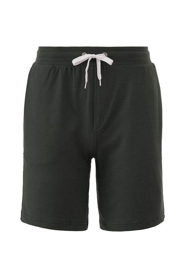 Pamuklu Erkek Haki Casual Şort 2 Iplik Yan Cepli Bağcıklı Regular Fit Boru Paça Günlük Bermuda - 5