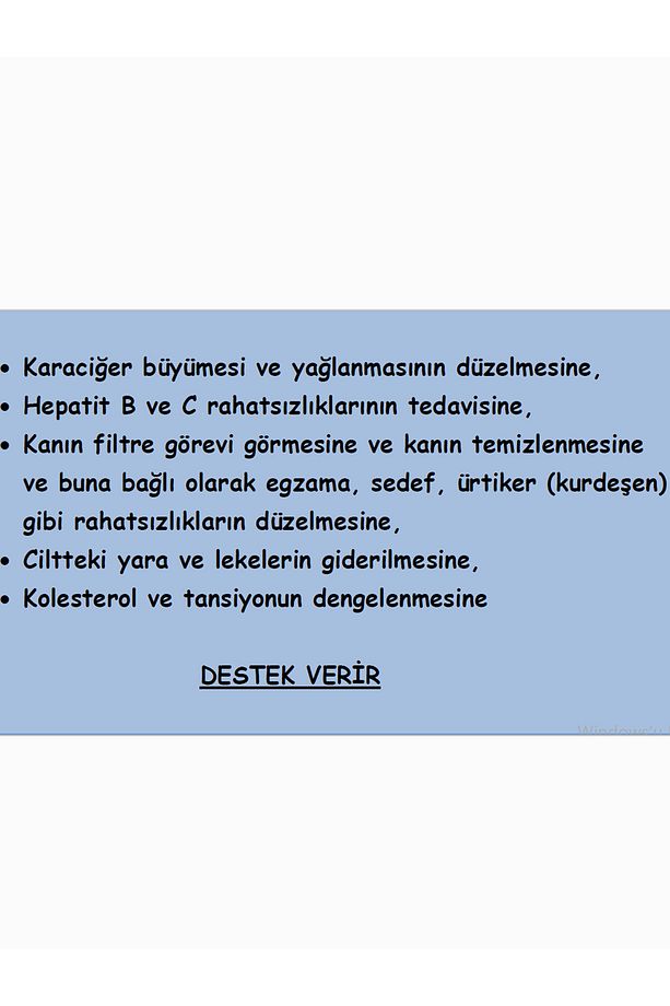 C Bitkisel Ürün Seti - Hepatit Avcısı - 7