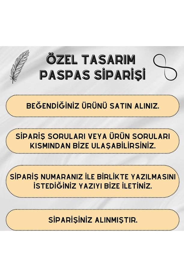 Dekoratif Modern Dijital Baskı Papatya Çicek Desen Kapı Önü Paspasları - 3