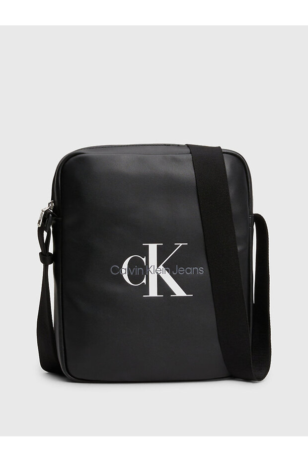 Erkek Monogram Soft Reporter Çanta - 3