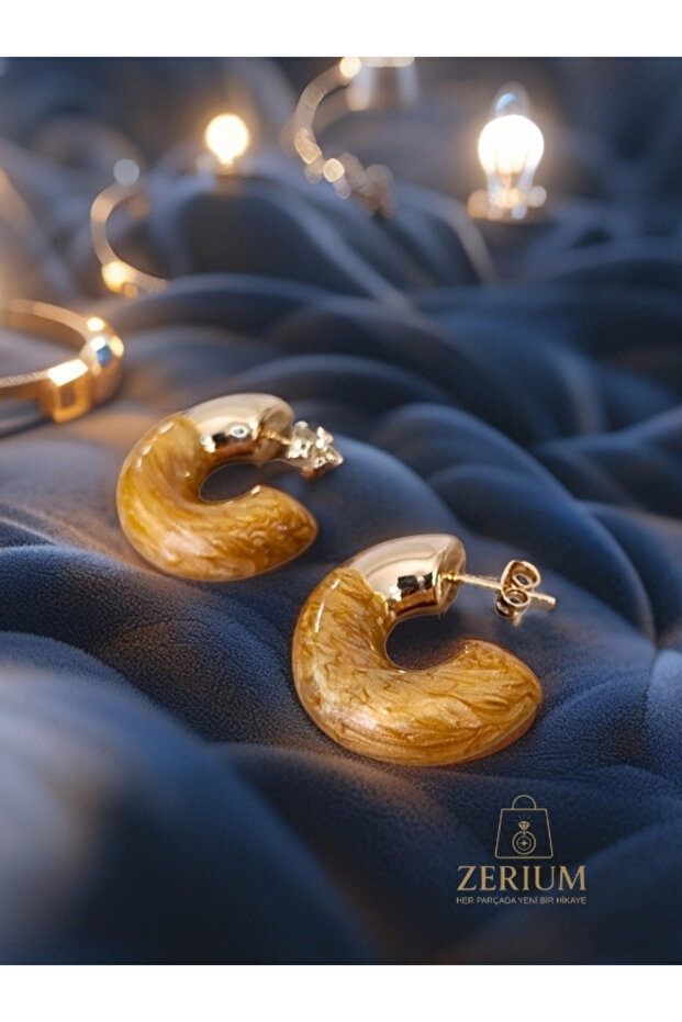 أقراط ميجا لايت على شكل حرف C ذات وضعية طبيعية - 5