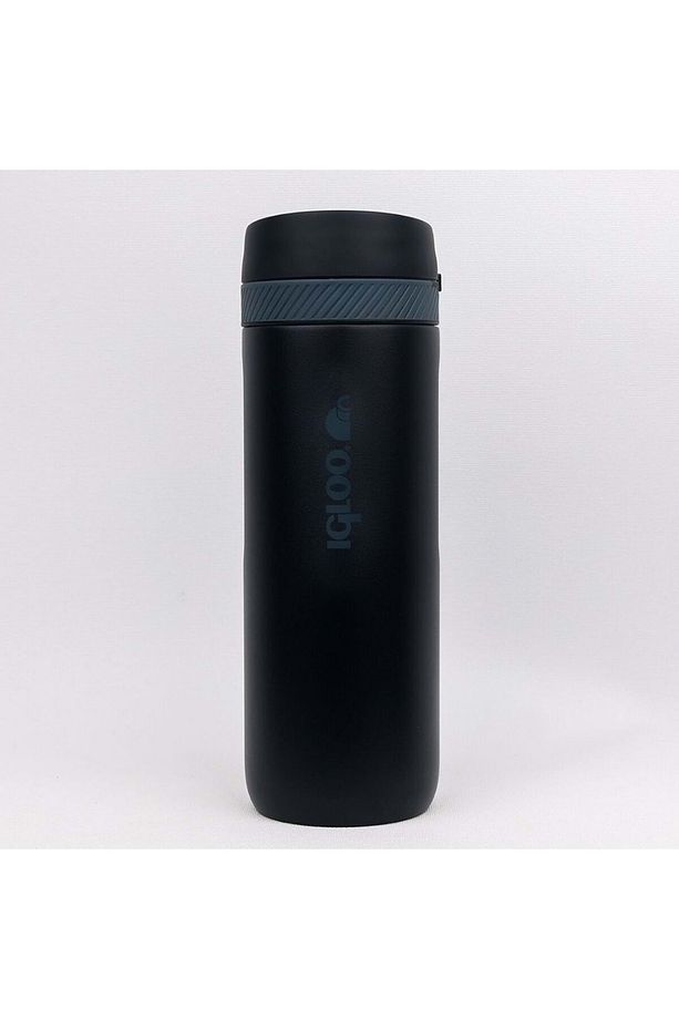 Squid Termos 600ml Kilitli Kapak Matara SİYAH - 5