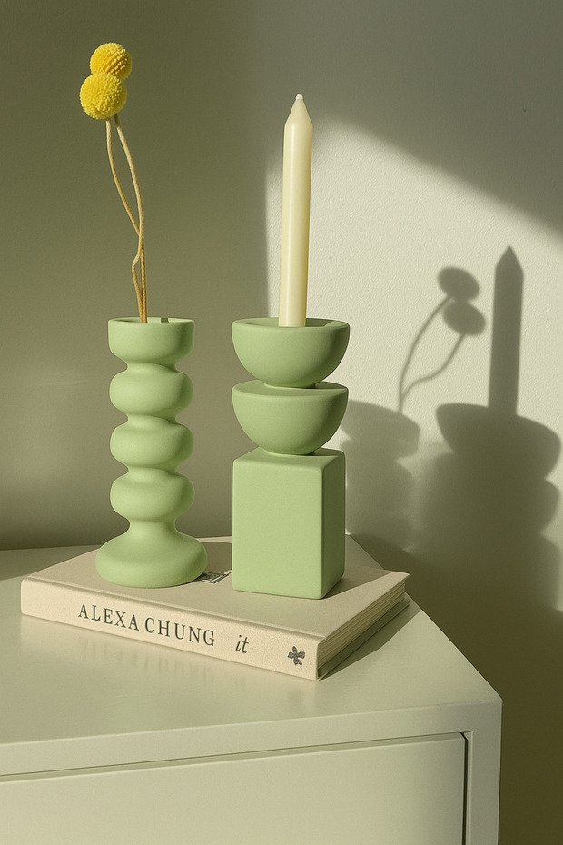 İskandinav Şamdan & Mumluk ( sadece mumluk ) - 1