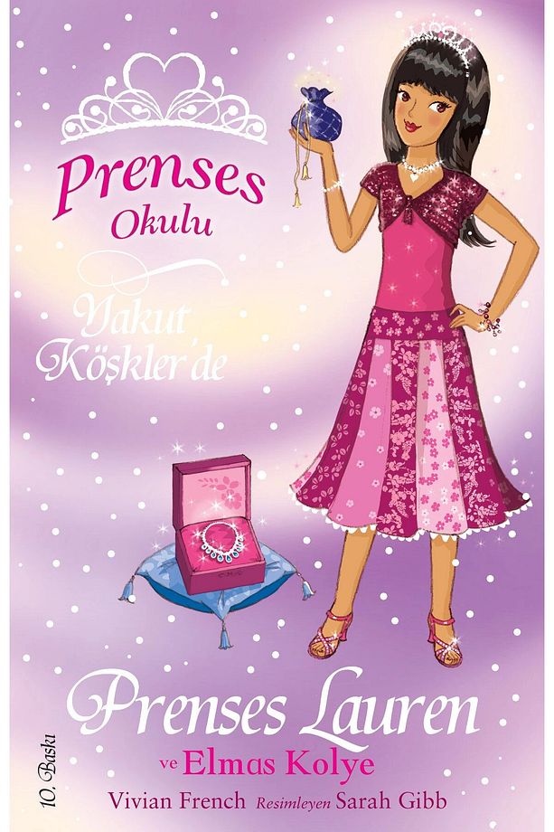 Prenses Okulu 17: Prenses Lauren ve Elmas Kolye - Vivian French 9789759917166 - 1