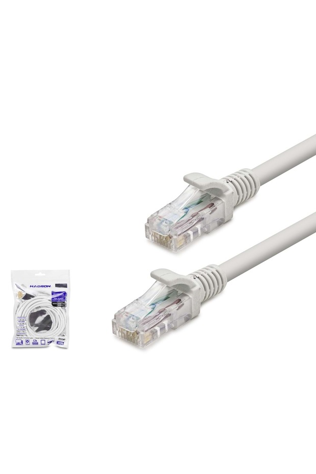 HDX5002 كابل إيثرنت Cat6 بسرعة 1 جيجابت في الثانية 250 ميجاهرتز 5 متر أبيض