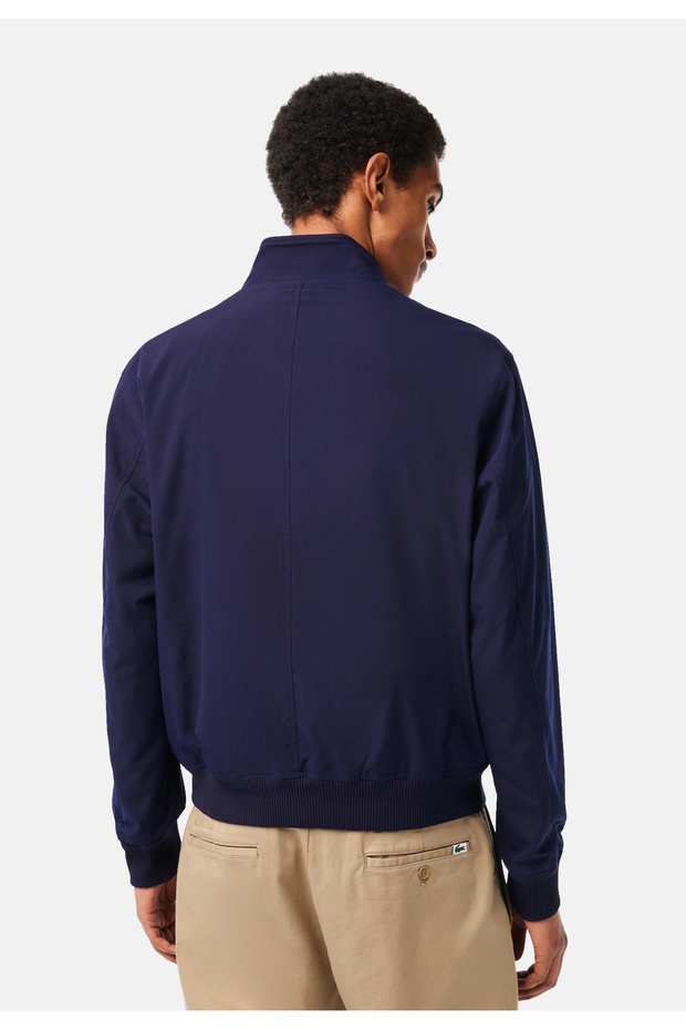 Jacke Wasserabweisende Twill-Jacke mit Stehkragen und Reißverschluss - 2