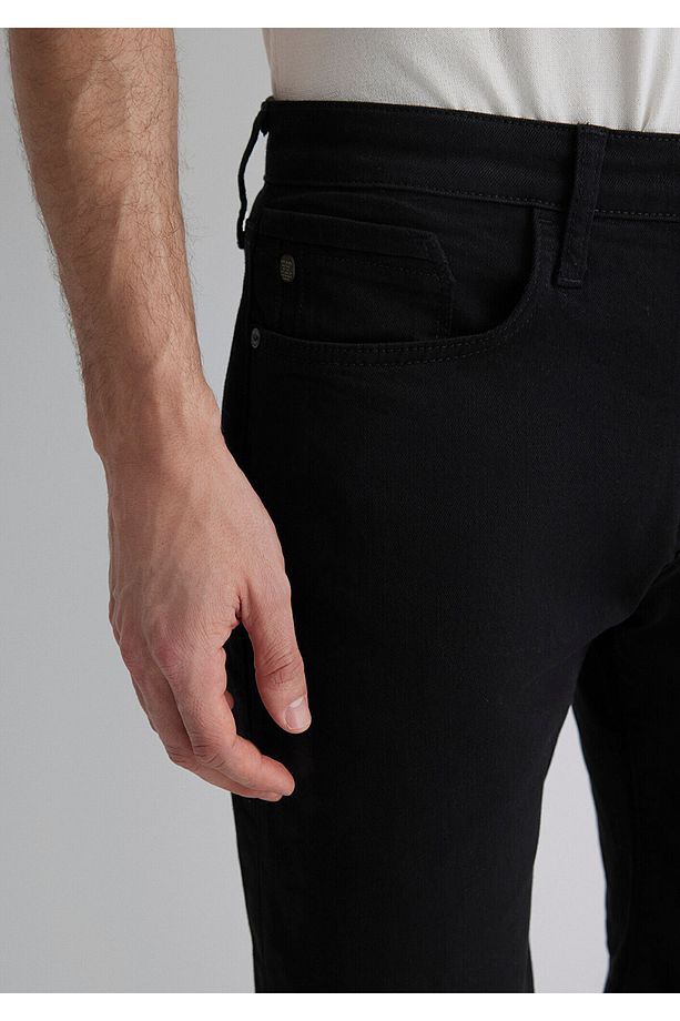 Brian Siyah Comfort Jean Şort 0418423313 - 6