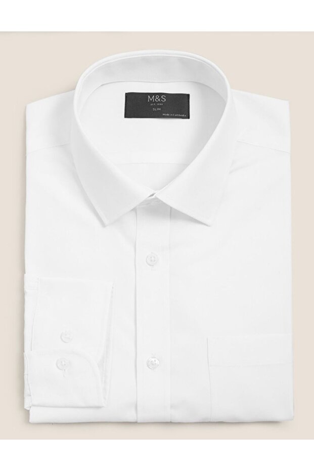 3'lü Slim Fit Gömlek Seti - 6