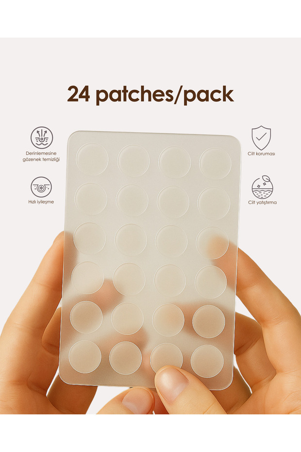 Clearly Spot Patch 24'lü Bandı I Hidrokolloid, Niyasinamid Içerikli Akne Karşıtı / Bandı - 5