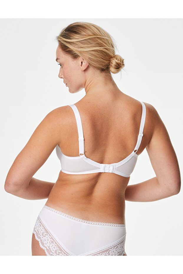 Dantelli Destekli Full Cup Sütyen - 3