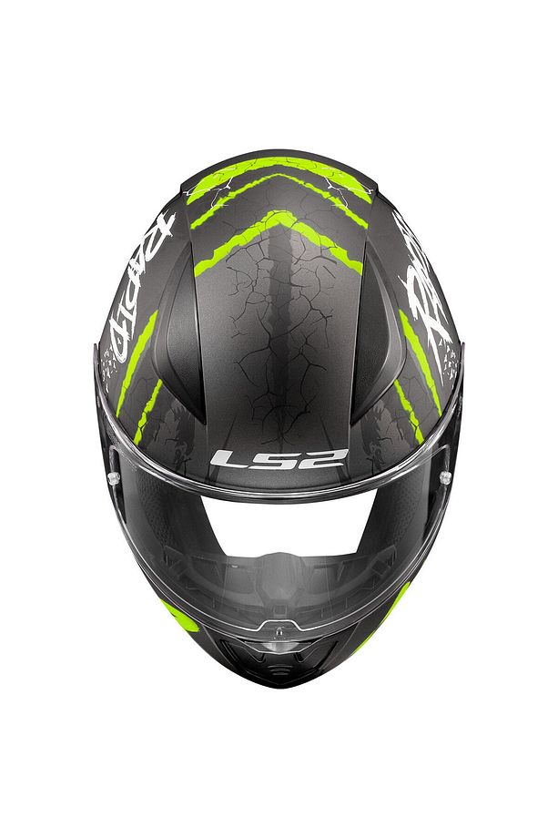 Rapıd 2 Raven Mat Siyah-gri-neon Sarı Kask Xl - 3