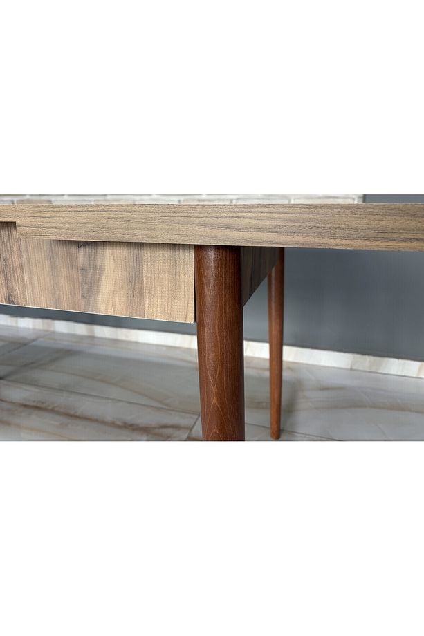 80x130 Açılır Uzayabilir Mutfak Yemek Masası - Modern Tasarım, Fonksiyonel, Kolay Temizlenir - 5