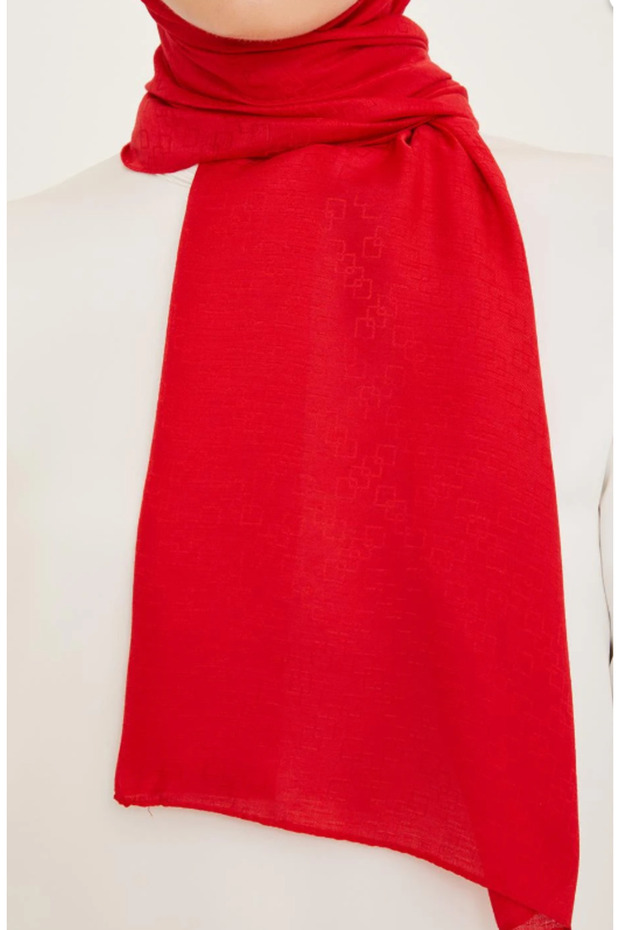 Trend Ruby Şal 4-416 Kırmızı - 2
