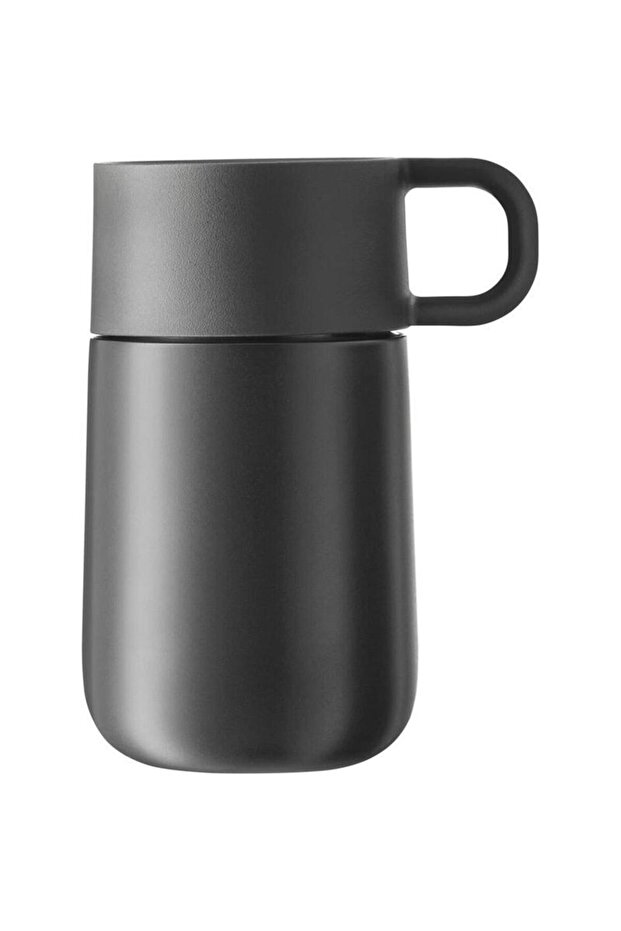 Kişisel Termos Kısa Antrasit - 1