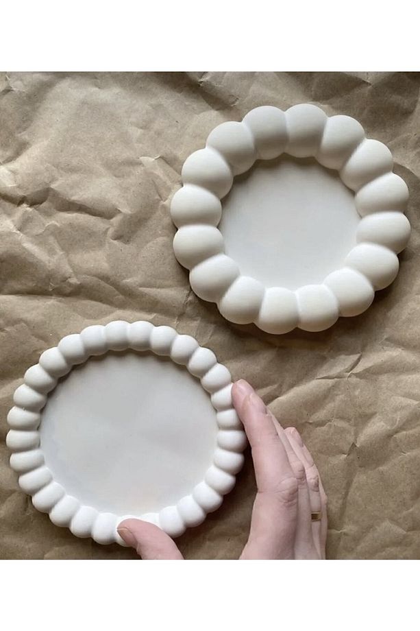 Dekoratif 2’li Bubble Tabak Set,takı tabağı, organizer - 3