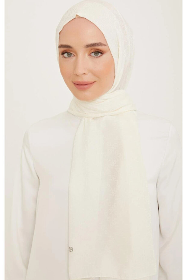 Trend Ruby Şal 4-100 Beyaz - 1