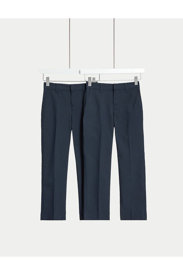 2'li Regular Fit Okul Pantolonu (2-18 Yaş) - 1