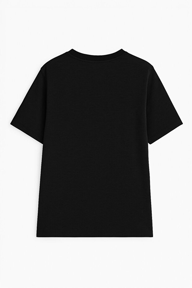 تي شيرت رجالي أساسي مصنوع من القطن بنسبة 100% - 3