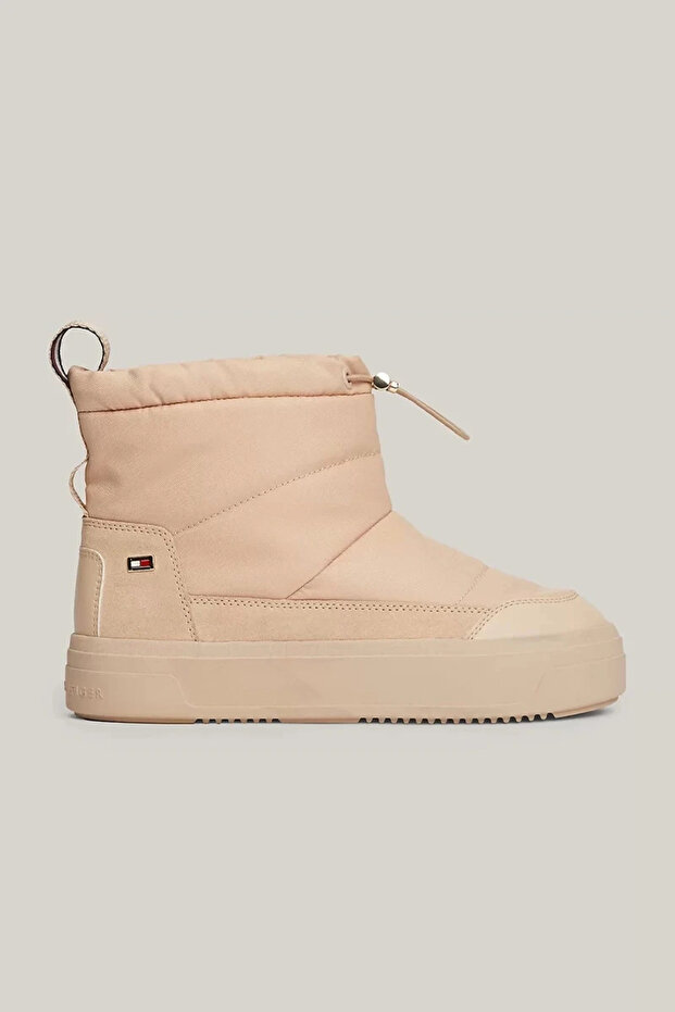 FLAG NYLON MINI SNOWBOOT Kadın Pembe Bot FW0FW08334TRY - 1