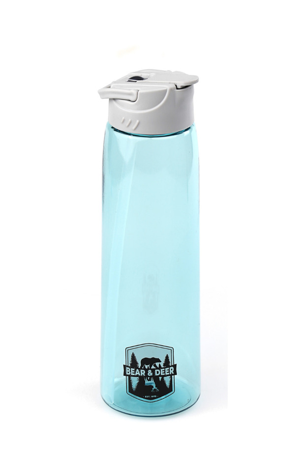 قارورة بلاستيكية شفافة باللون الفيروزي من Bear&deer Tritan مع حامل متحرك 750 مل - Mt0005 - 4
