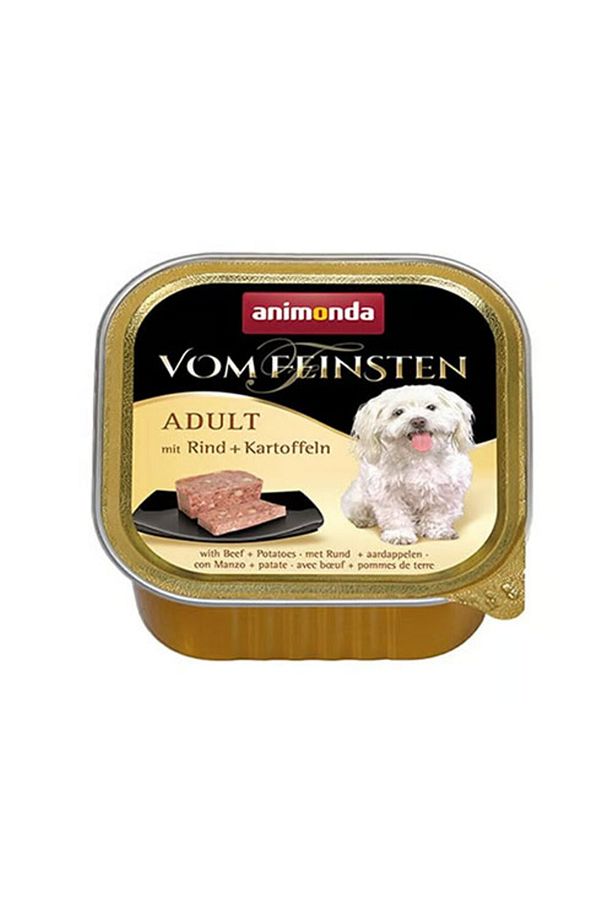 Vom Feinsten Sığır Etli Ve Patatesli Yetişkin Köpek Konservesi 150 gr - 1