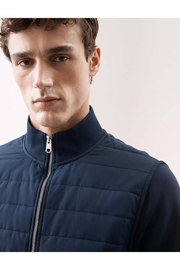 Pamuklu Kapitone Ceket - 6