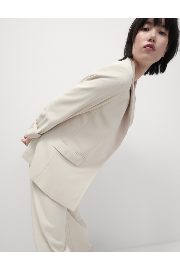 Relaxed Fit Blazer Ceket - 3