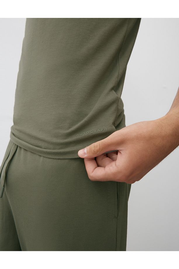 Supima Pamuk Pijama Üstü - 5