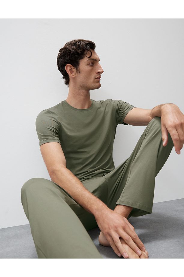 Supima Pamuk Pijama Üstü - 4