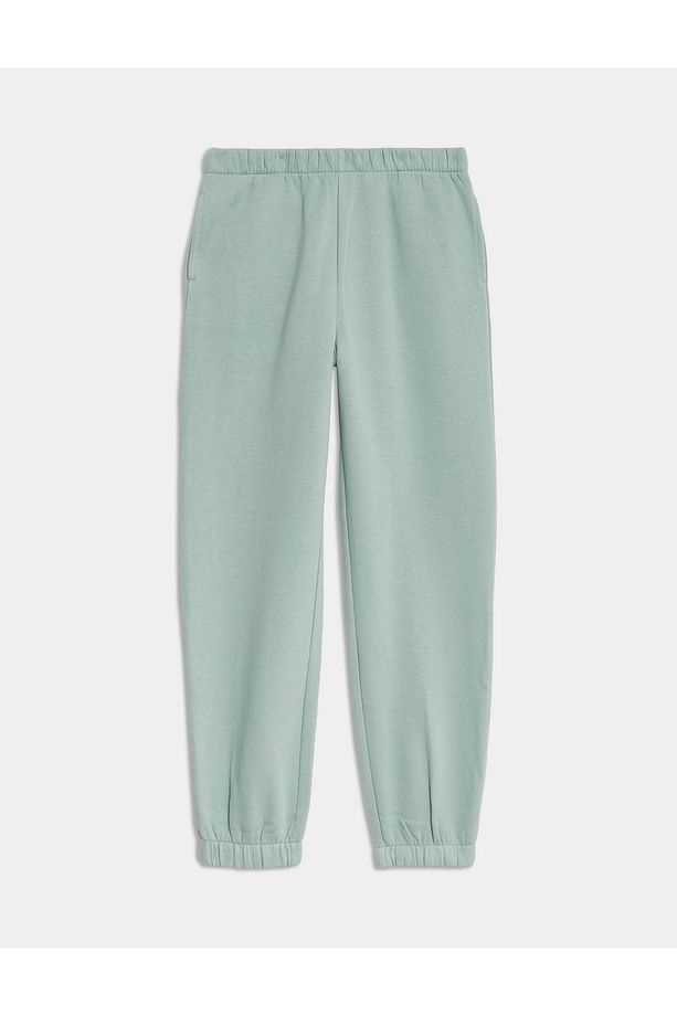 Saf Pamuklu Regular Fit Jogger Eşofman Altı - 2