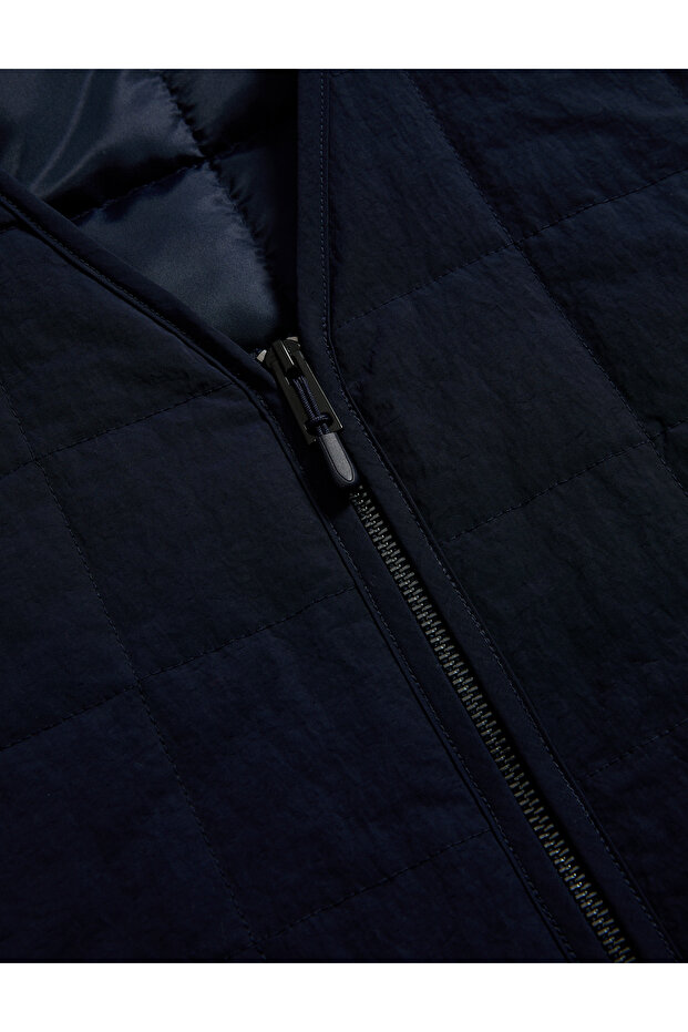 Dolgulu Kapitone Yelek - 6