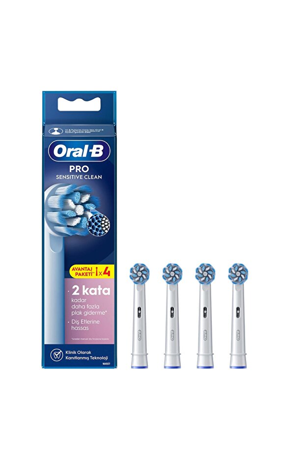 Diş Fırçası Yedek Başlığı Sensitive Ultra Thin 4 Adet - 2