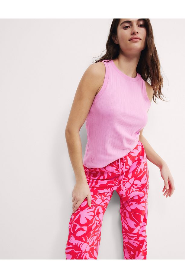 Regular Fit Desenli Pijama Altı - 1