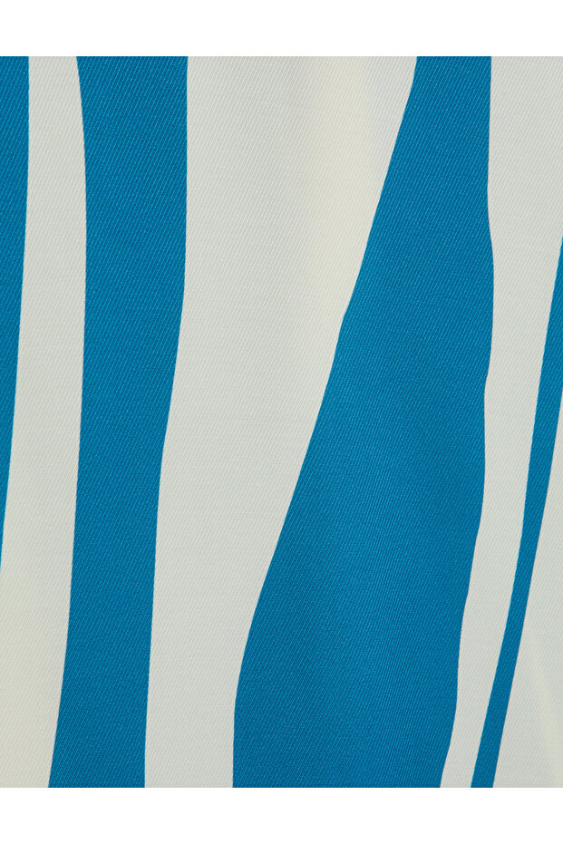 Çizgi Detaylı Bluz - 6