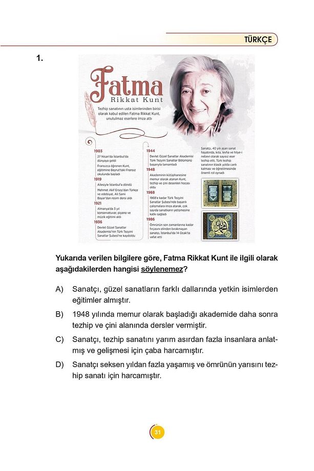 Tonguç 7'den 8'e Hazırlık Kitabı Konu Anlatımlı Soru Bankası 7. Sınıf - 8. Sınıf Lgs Yeni Nesil - 6