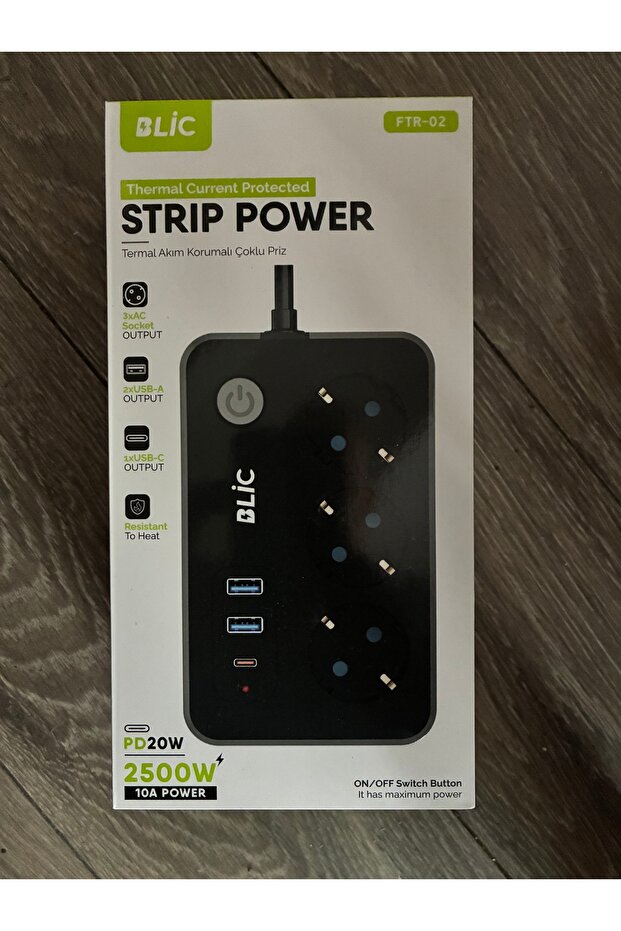 BLİC FULLTECH AKIM KORUMALI GRUP PRİZ - 1