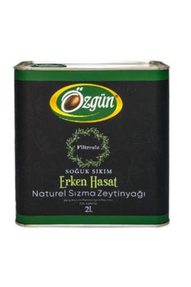 Erken Hasat Sızma Zeytinyağı 2 Lt Teneke (2024 HASATI) - 1