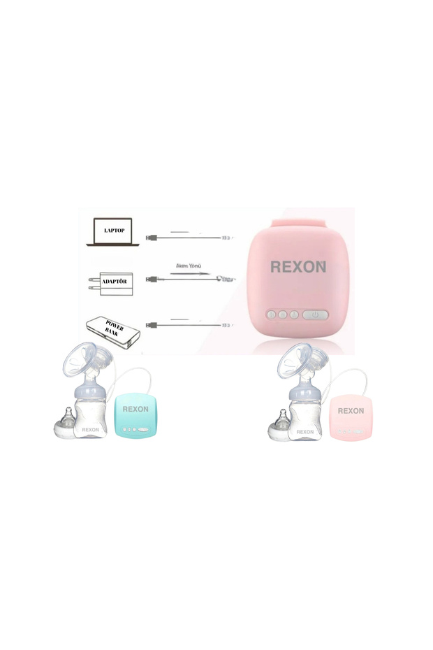 Electric Breast Pump Pink - 7