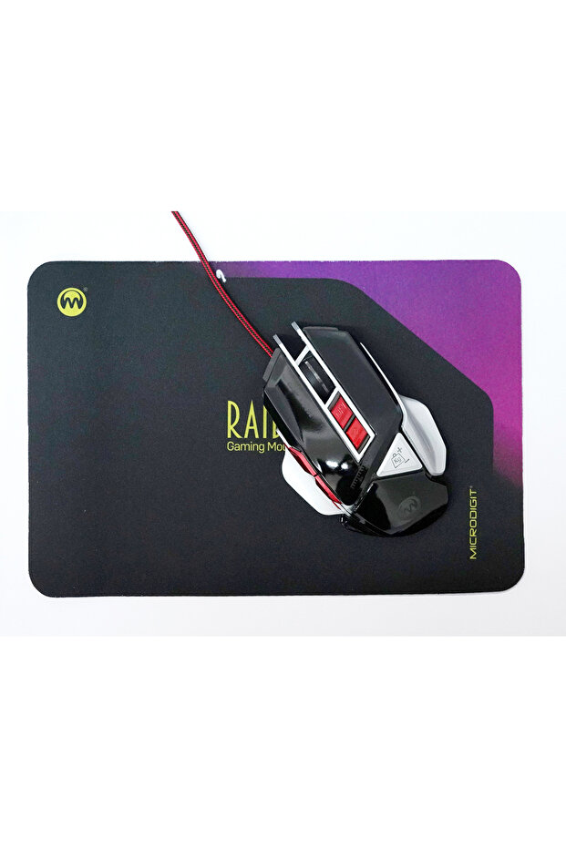 ماوس الألعاب مع لوح ماوس Md2002gm Raider - 4