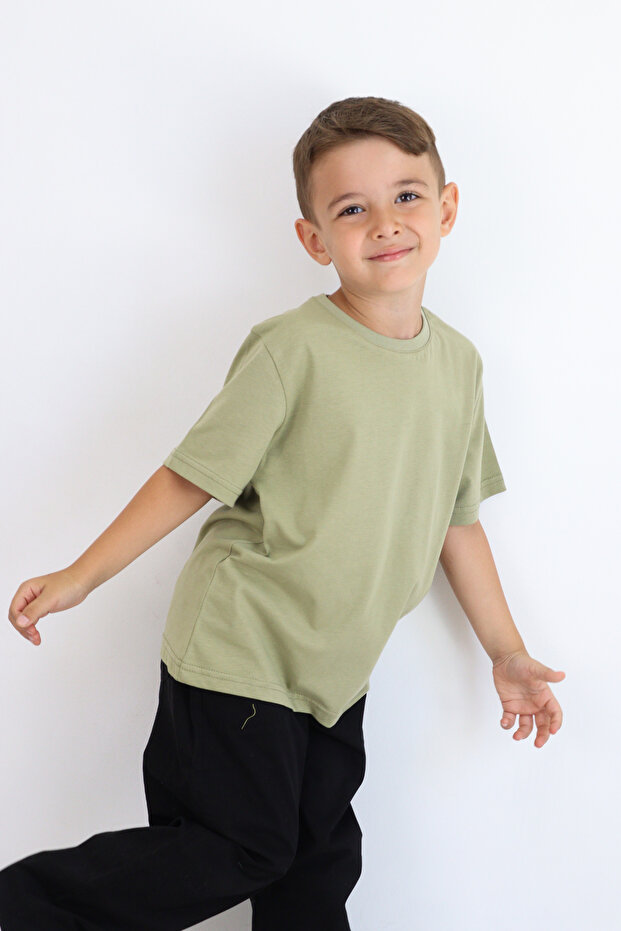 Unisex Basic Baskısız Tişört - 2