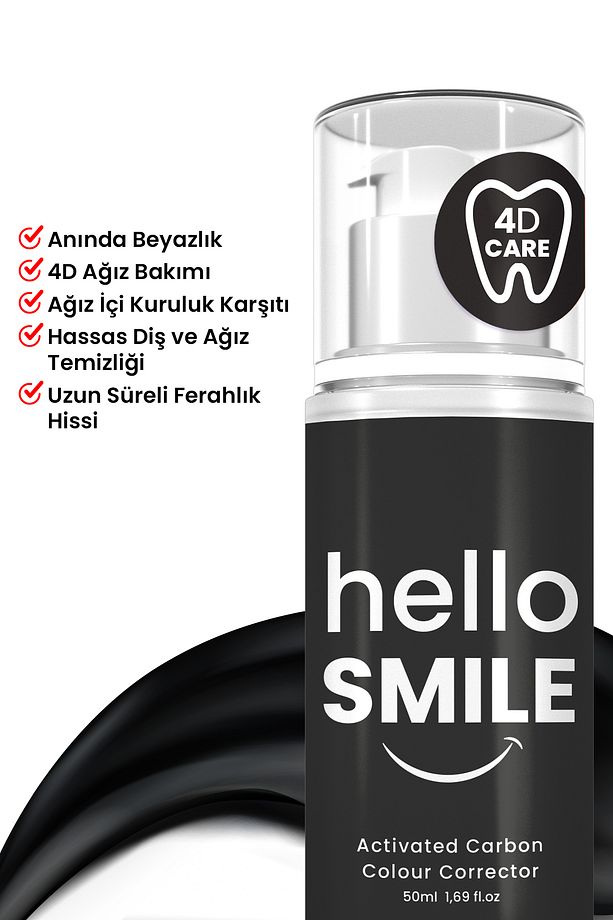 Aktif Karbonlu 4d Beyazlatıcı Diş Jeli - 4