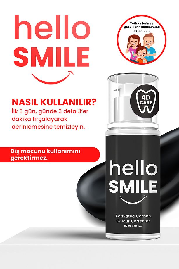 Aktif Karbonlu 4d Beyazlatıcı Diş Jeli - 3