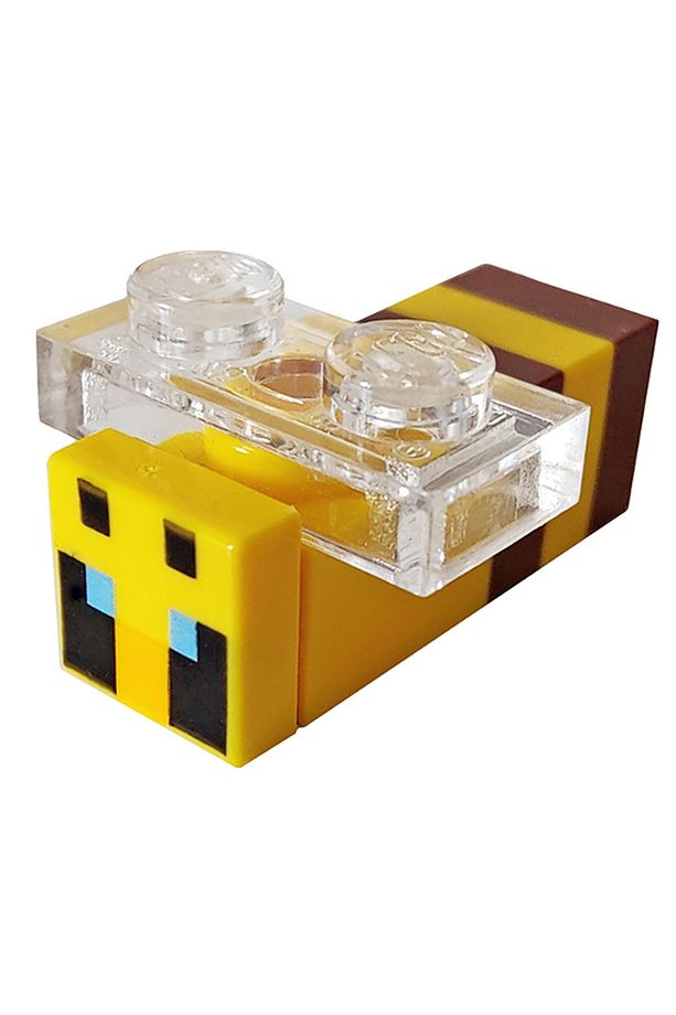Aksesuar Moc Custom Minifigür Minecraft Hayvan Sarı Arı Bee 2 Adet Gönderilecek - 1