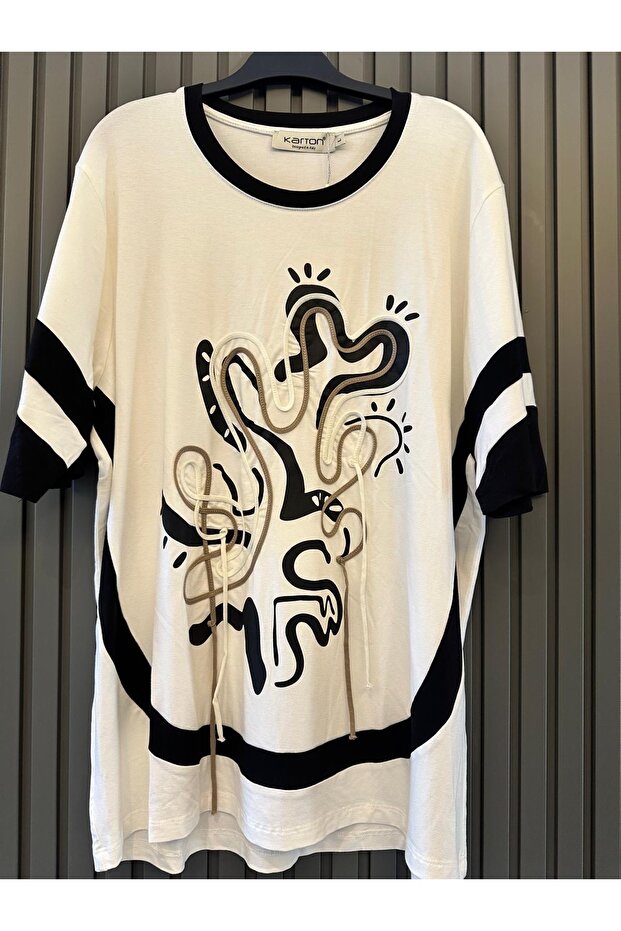 Lase Printed Bluz - 1