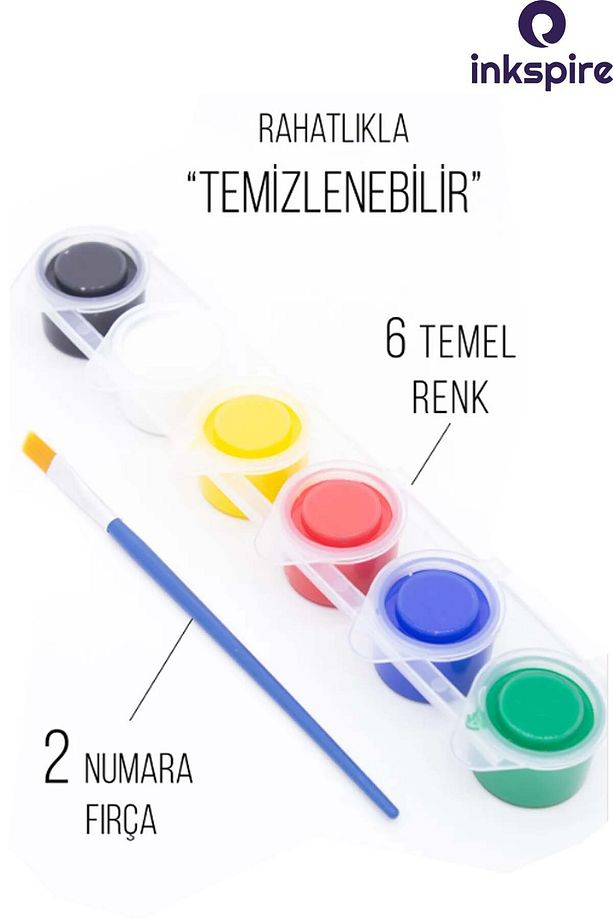 Güneş Sistemi Maketi İçin 9 Lu Boyanabilir Strafor Top Guaj Boya Seti Gezegenler Modeli Köpük Küre - 3