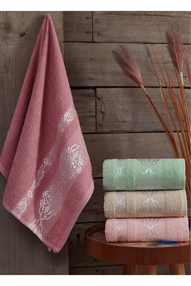 Rebeka 4 Lü Havlu - 50x90 - 3